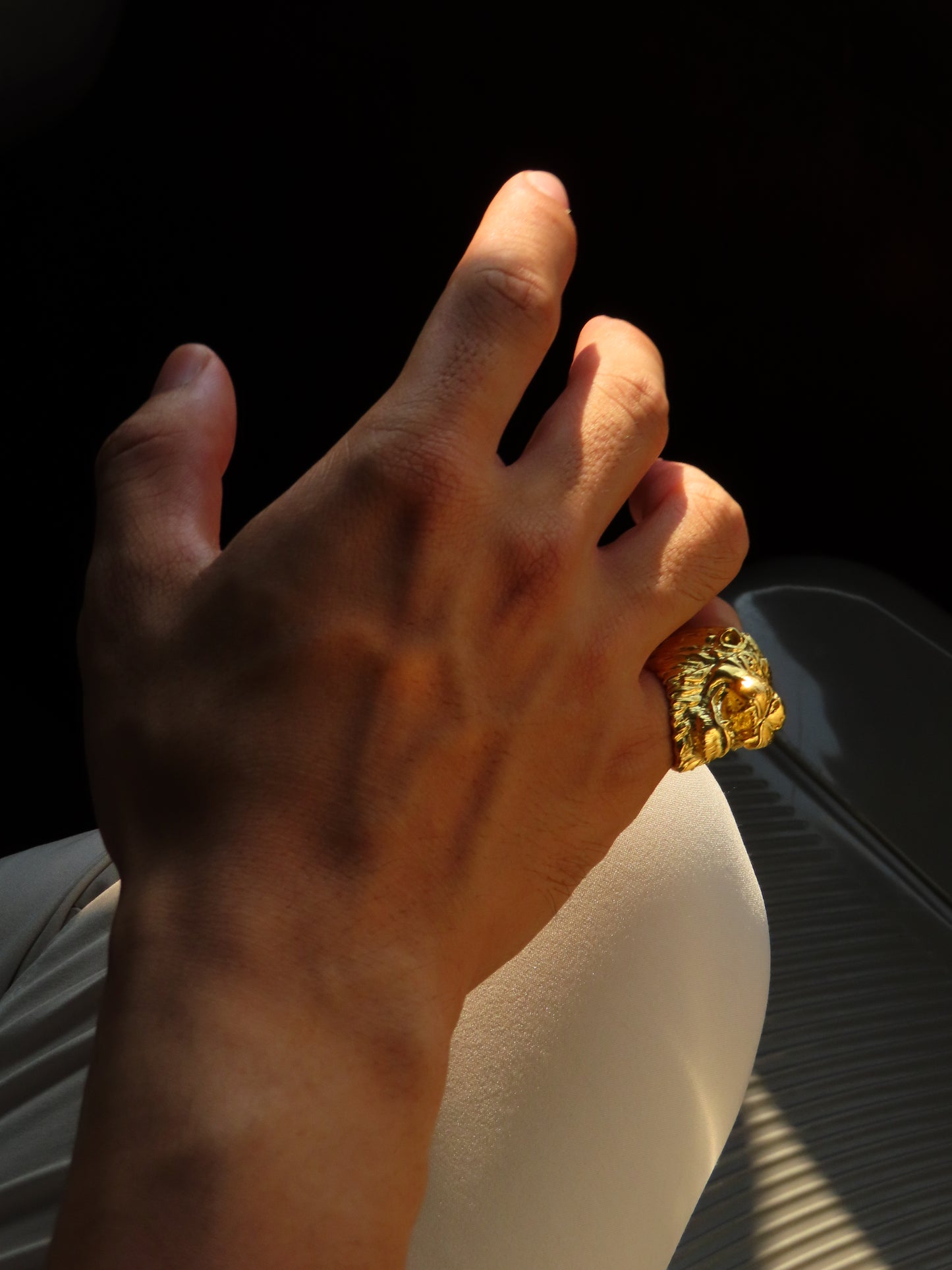 Lion Head Ring