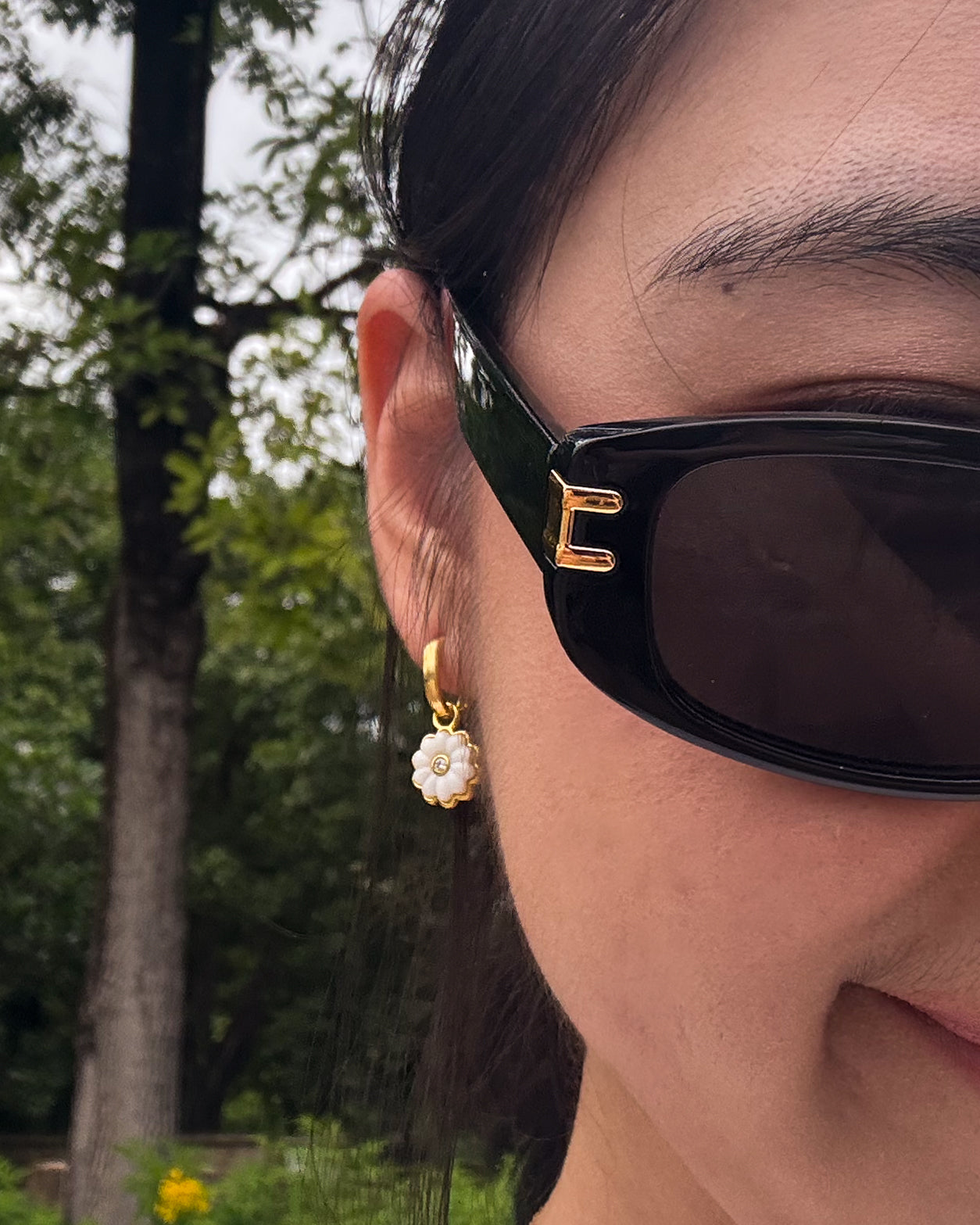 Daisies Drop Earrings