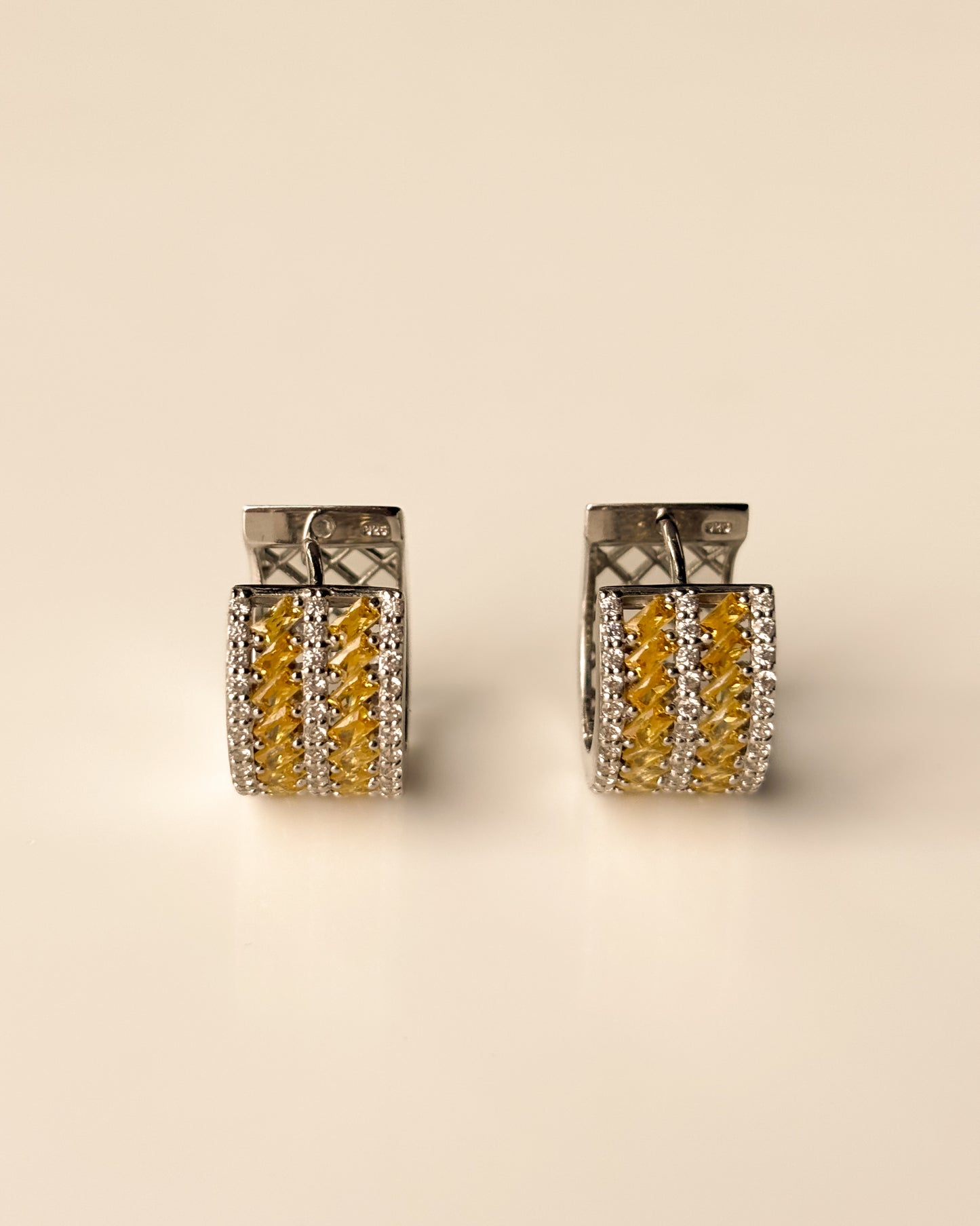Cosmic Hoop Earrings - Lyra