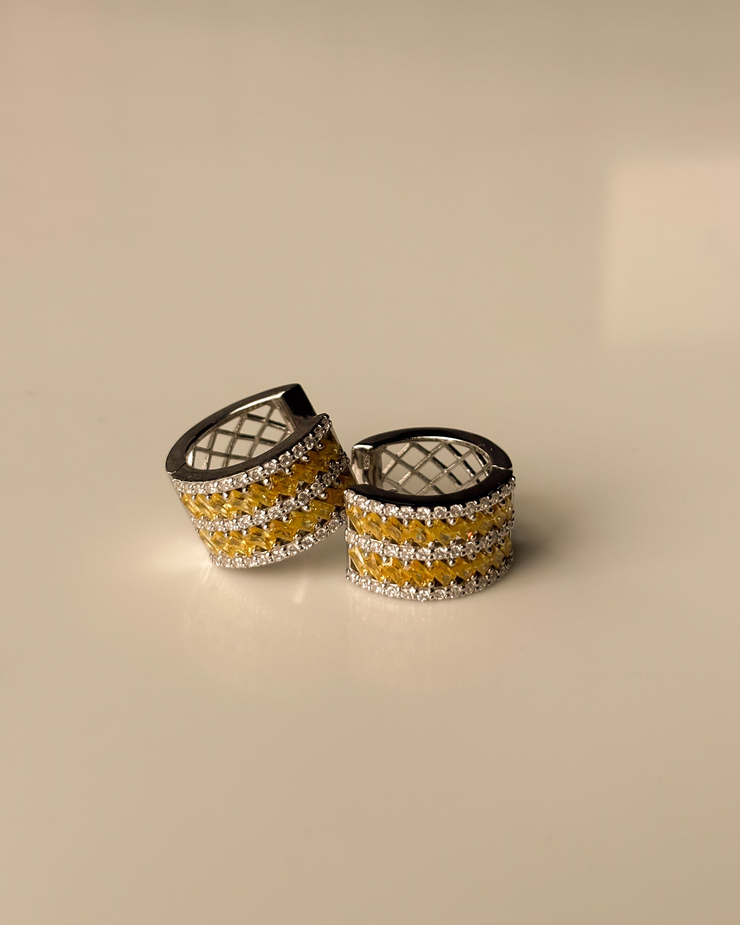 Cosmic Hoop Earrings - Lyra