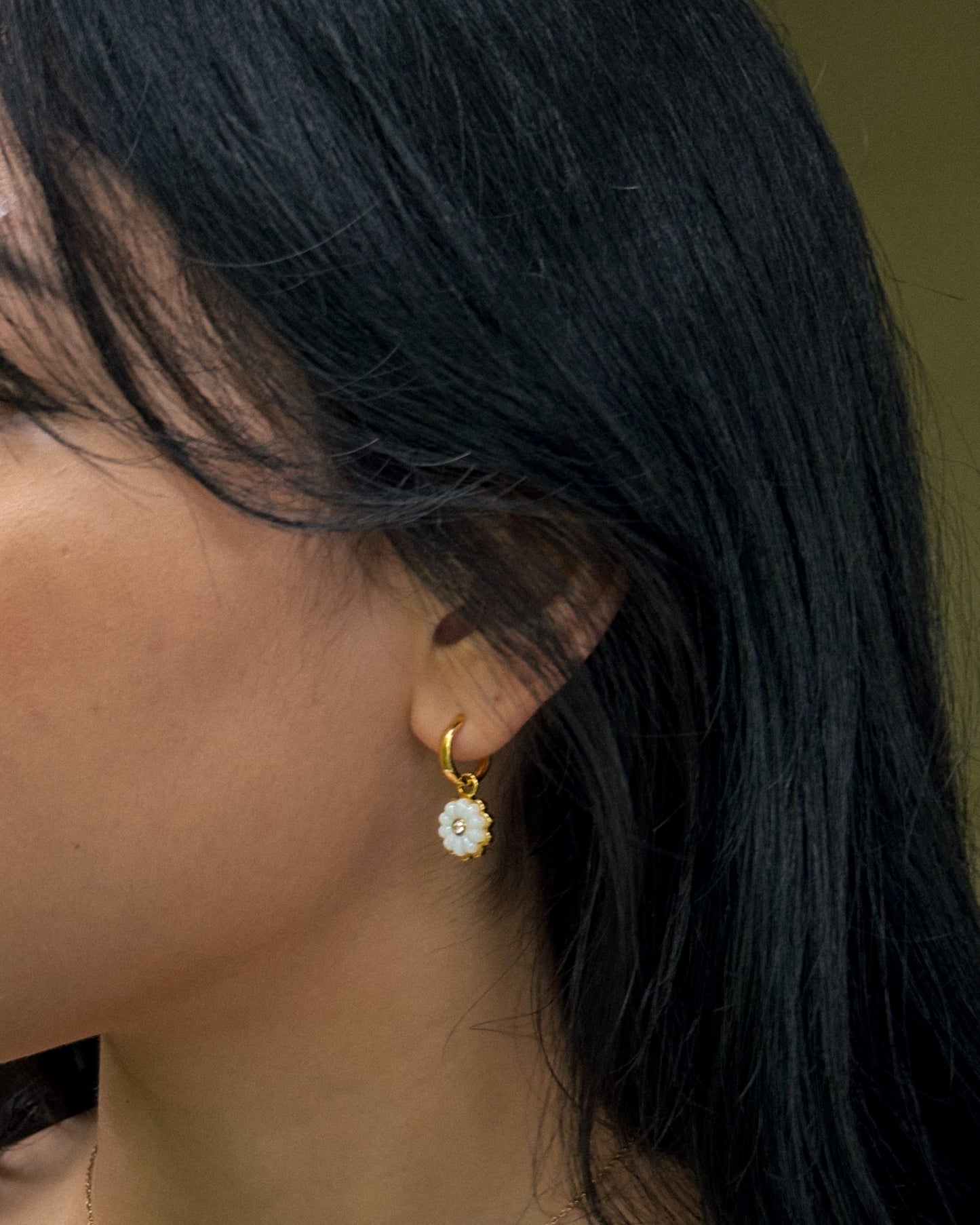 Daisies Drop Earrings