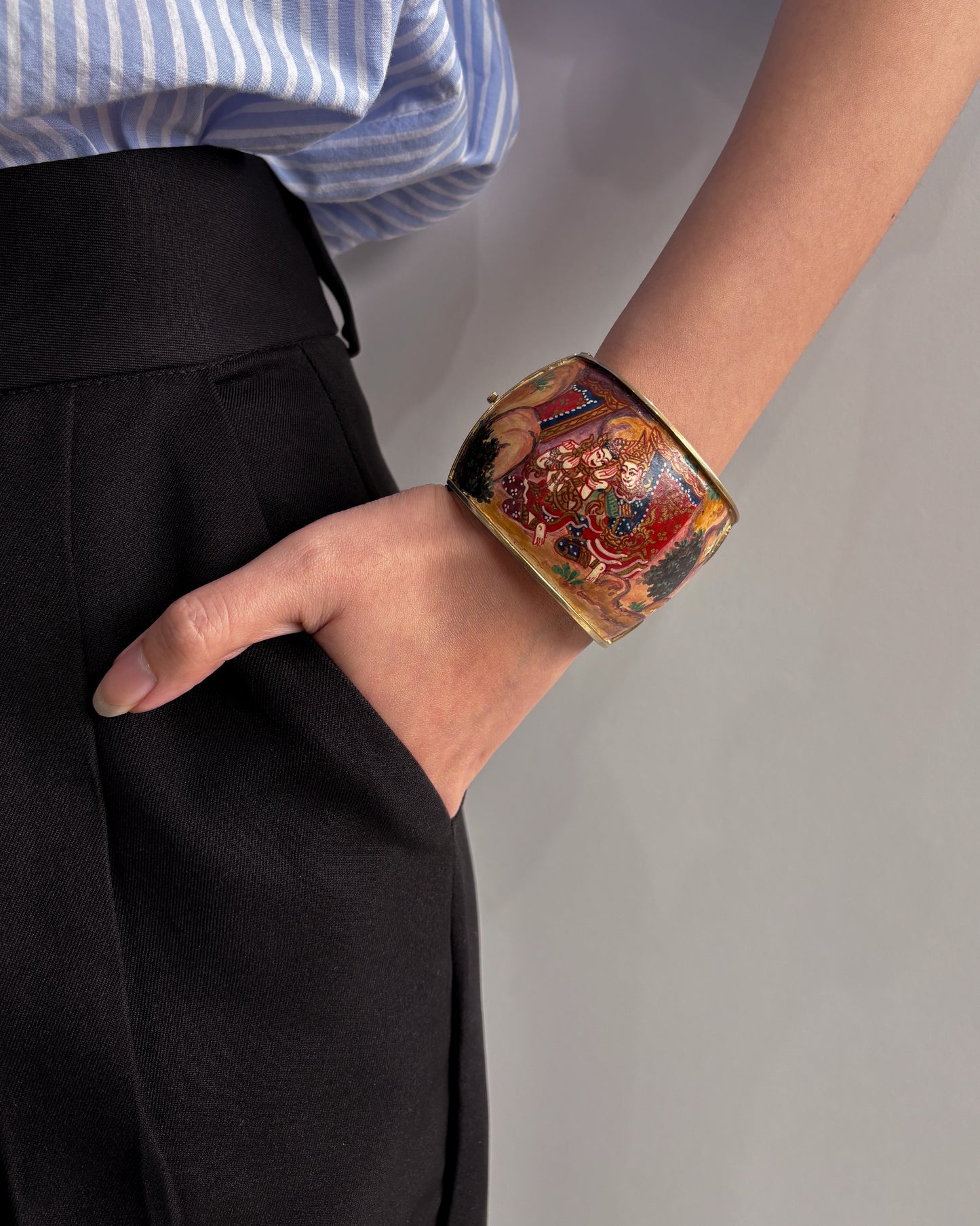 Ramakien Paint Bangle