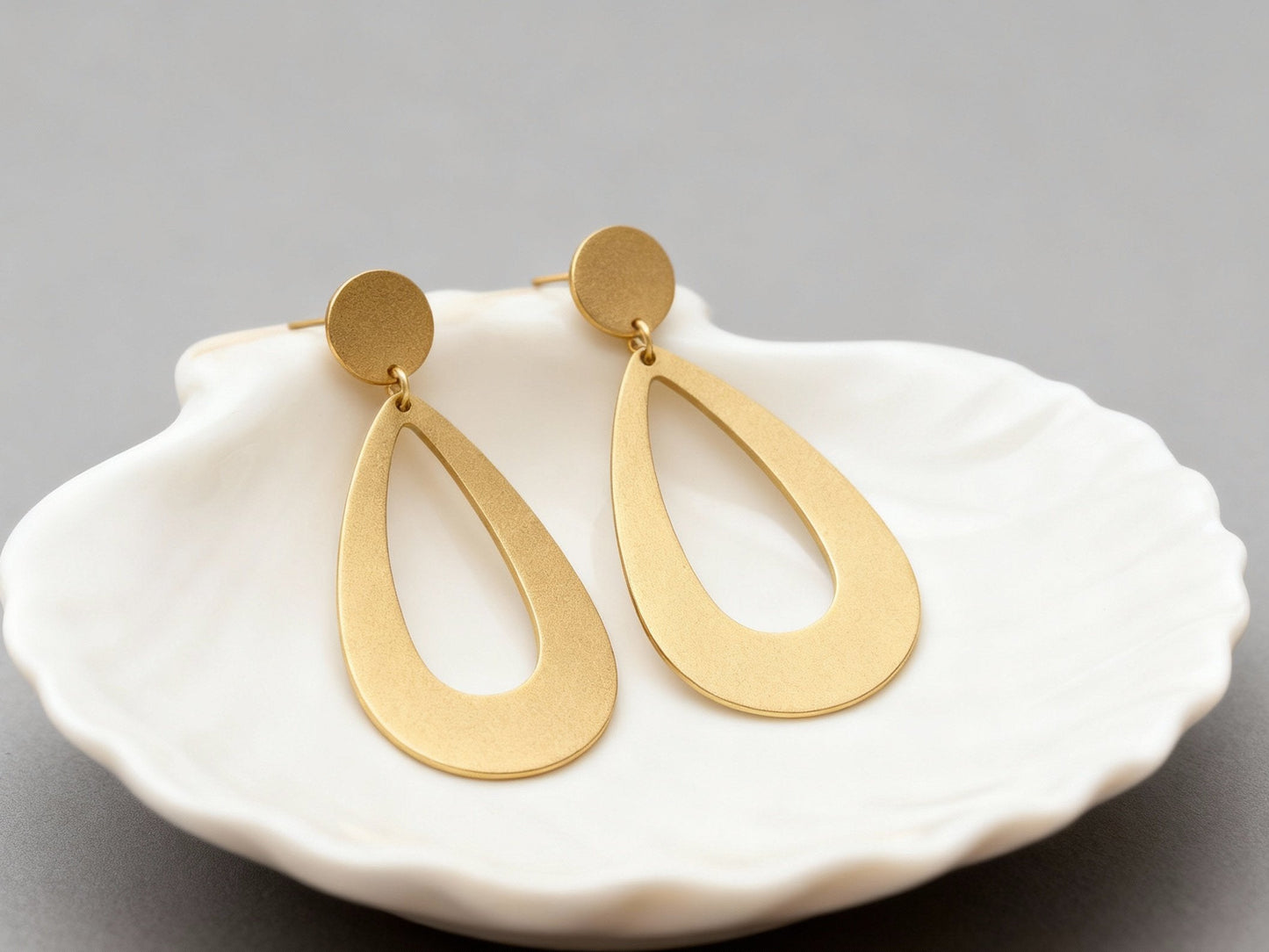 Long Tear Drop Earrings