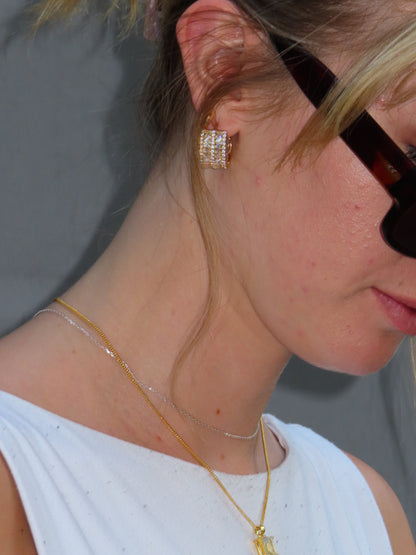 Cosmic Hoop Earrings - Capella