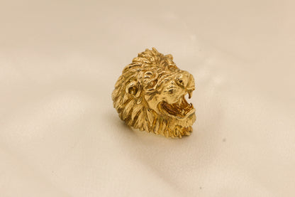 Lion Head Ring