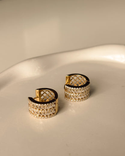 Cosmic Hoop Earrings - Capella