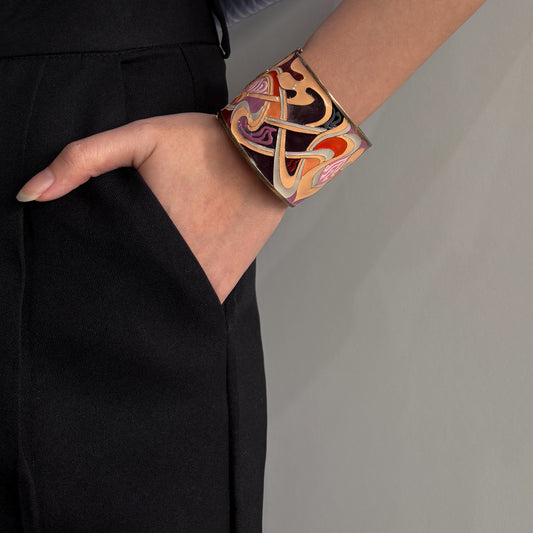 俄罗斯珐琅手镯