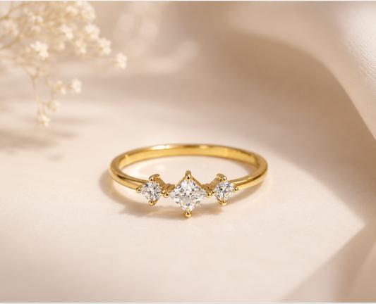 Starlit Trio Ring