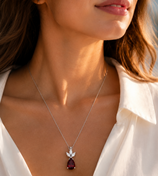 Ruby Red Meadow Drop