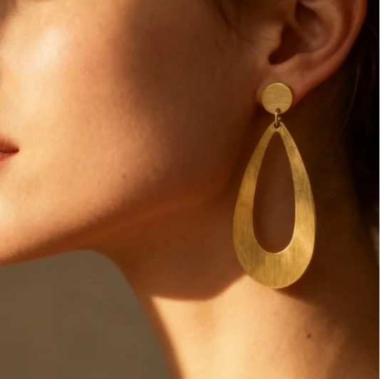 Long Tear Drop Earrings