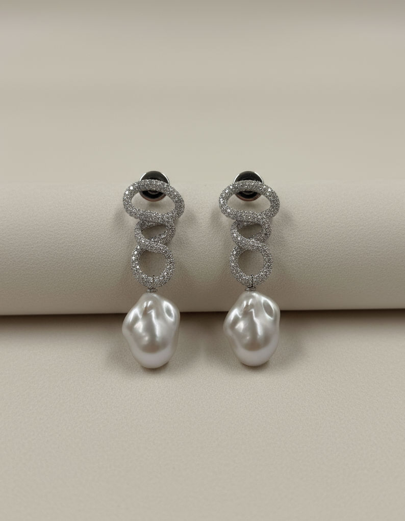 Pearl Drop Earrings
