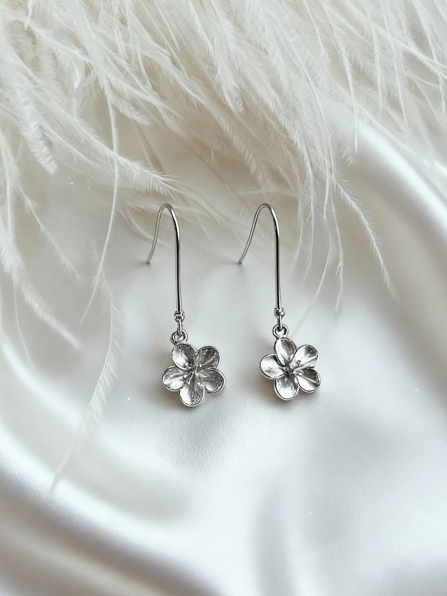 Flower Drop Earrings